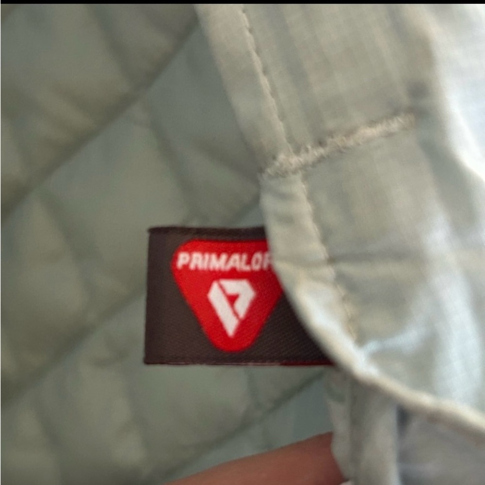 Athleta Light Green Quilted Puffer Jacket - Picture 6 of 6